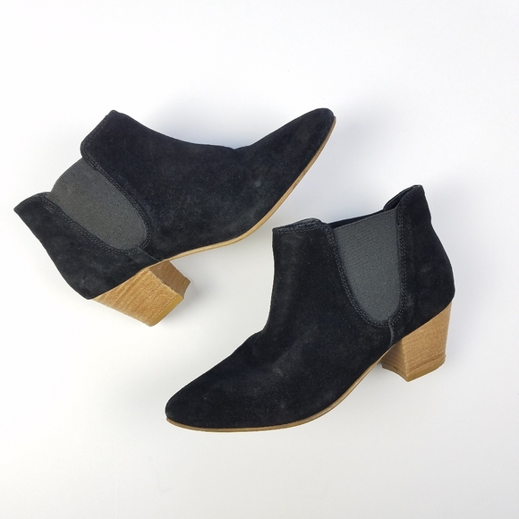 ASOS Shoes - ASOS Black Chunky Heel Ankle Boots, 7